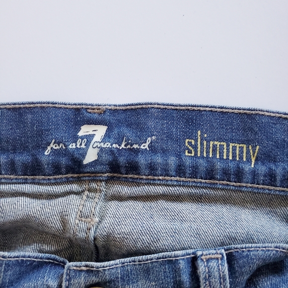 7 For All Mankind Slimmy Jeans 32 - Picture 4 of 6
